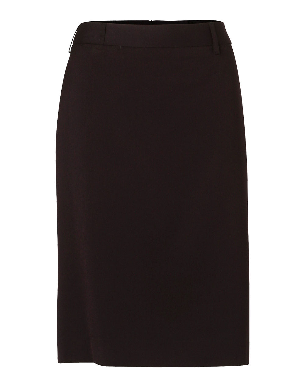 Winning Spirit-Women's Poly/Viscose Stretch Mid Length Lined Pencil Skirt-M9471