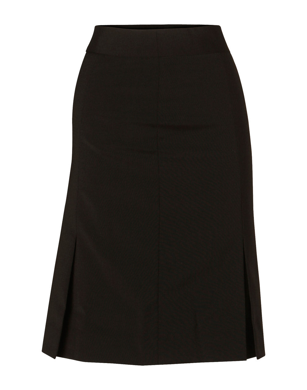 Winning Spirit-Women's Pleated Skirt in Wool Stretch -M9473