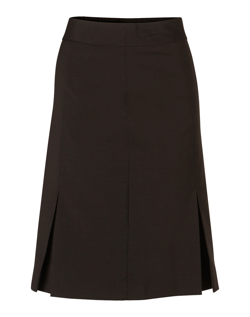 Winning Spirit-Women's Pleated Skirt in Wool Stretch -M9473