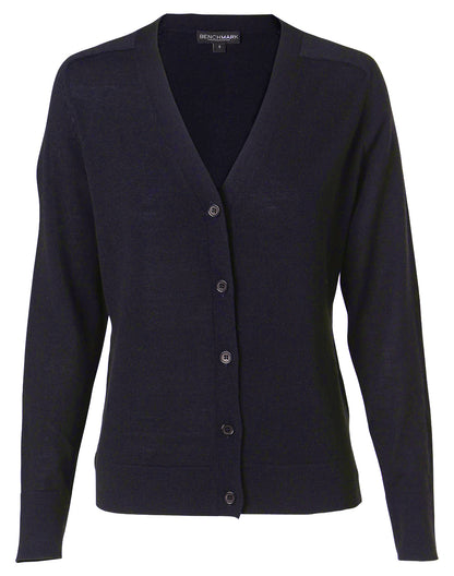 Winning Spirit-Women's V-Neck Long Sleeves Cardigan-M9602