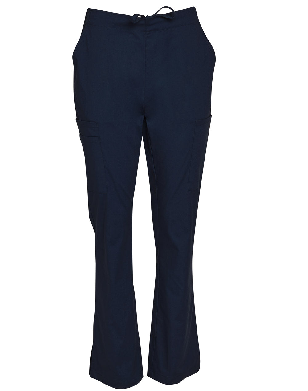 Benchmark M9720 Ladies Semi-Elastic Waist Tie Solid Color Scrub Pants - Star Uniforms Australia