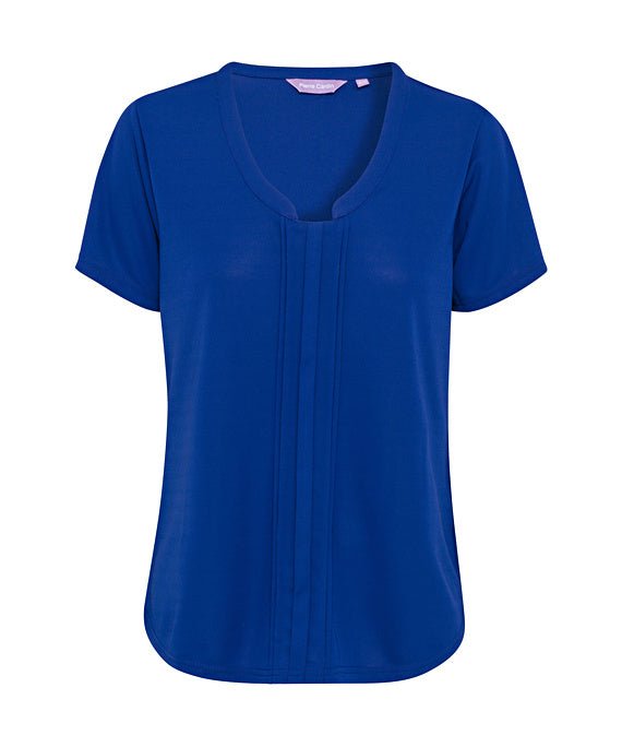 Pierre Cardin Replacement Style Code VHKS386: Women's Relaxed Fit Jersey Top Polyester V Neck Easy Care - Star Uniforms Australia