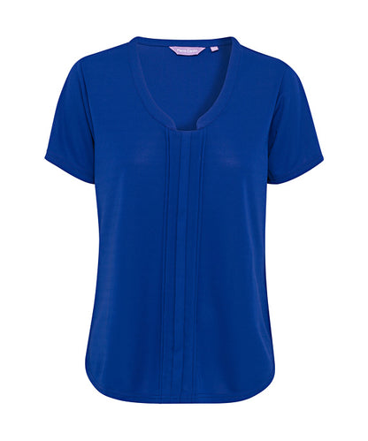 Pierre Cardin Replacement Style Code VHKS386: Women's Relaxed Fit Jersey Top Polyester V Neck Easy Care - Star Uniforms Australia