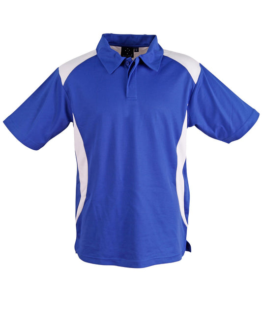 Winning Spirit-Men's TrueDry® Contrast Short Sleeve Polo-PS31-2nd