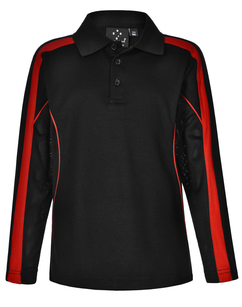 winning spirit- Legend Plus Kids TrueDry Long Sleeve Polo (PS69K)