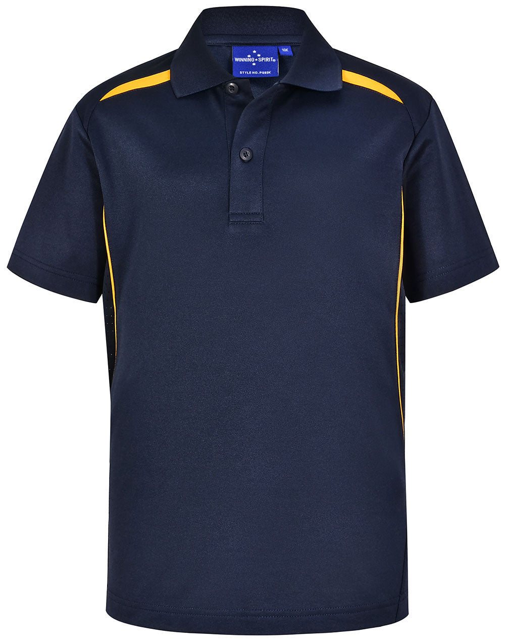 Winning Spirit - Kids Sustainable Poly/Cotton Contrast S/S Polo - PS93K