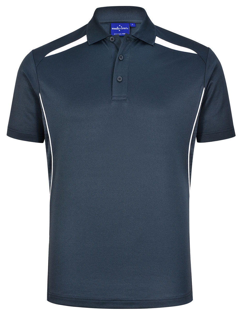 Winning Spirit - Mens Sustainable Poly/Cotton Contrast SS Polo - PS93 - 2nd