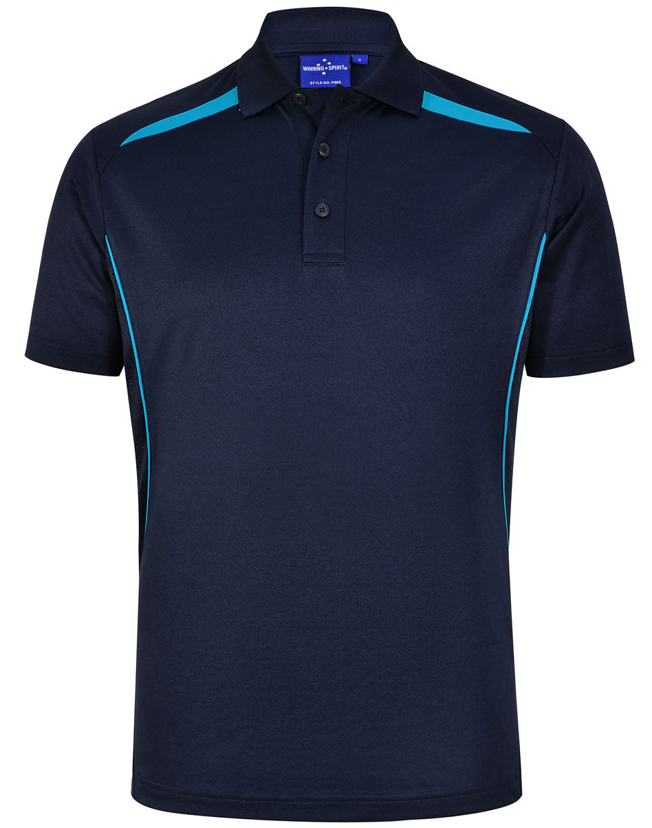 Winning Spirit - Mens Sustainable Poly/Cotton Contrast SS Polo - PS93 - 2nd