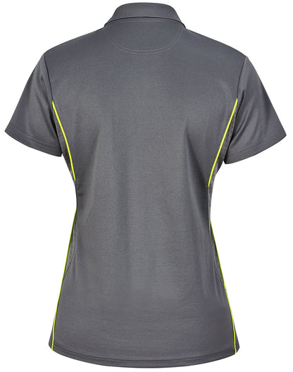 Winning Spirit - Ladies Sustainable Poly/Cotton Contrast S/S Polo - PS94 - 1st