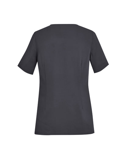 Biz Care Womens Tailored Fit Round Neck Scrub Top CST942LS