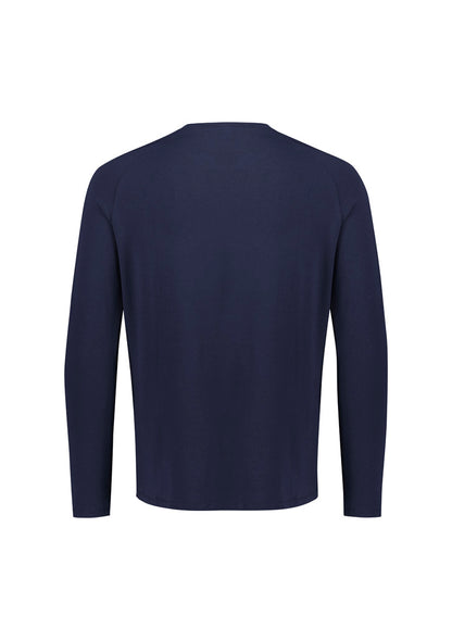 Biz Care - Performance Mens Cotton Long Sleeve Tee - CT247ML