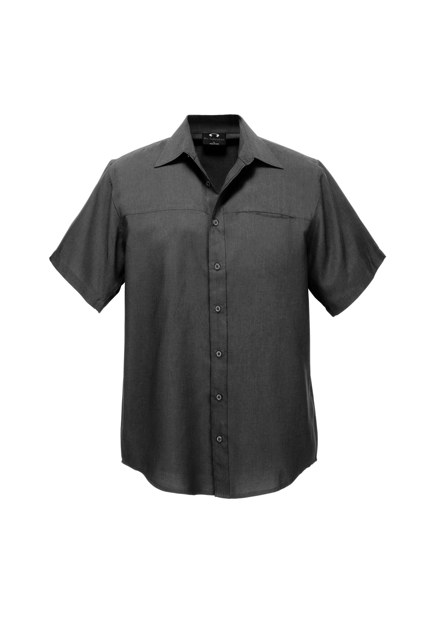 Biz Care Mens Plain Oasis Short Sleeve Shirt  SH3603 - Star Uniforms Australia
