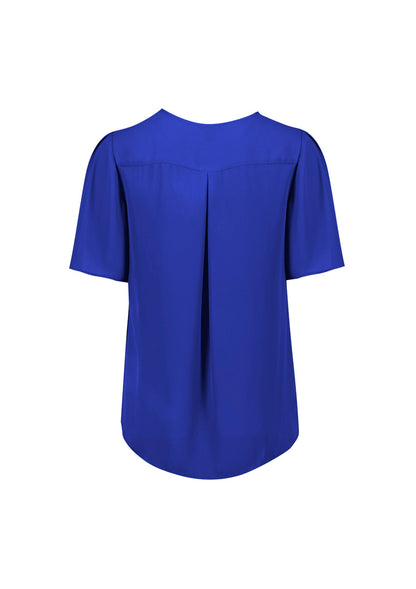 Biz Corporates - Vienna Womens Short Sleeve Blouse - RB261LS