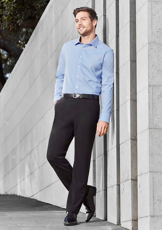 Biz Corporates Mens Siena Adjustable Waist Pant RGP976M - Star Uniforms Australia