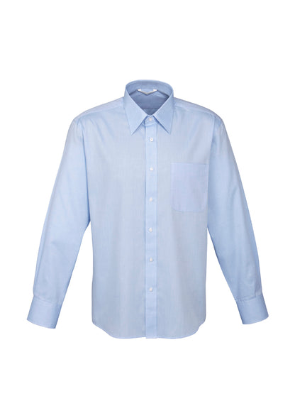 Biz Collection Mens Luxe Long Sleeve Shirt   S10210 - Star Uniforms Australia