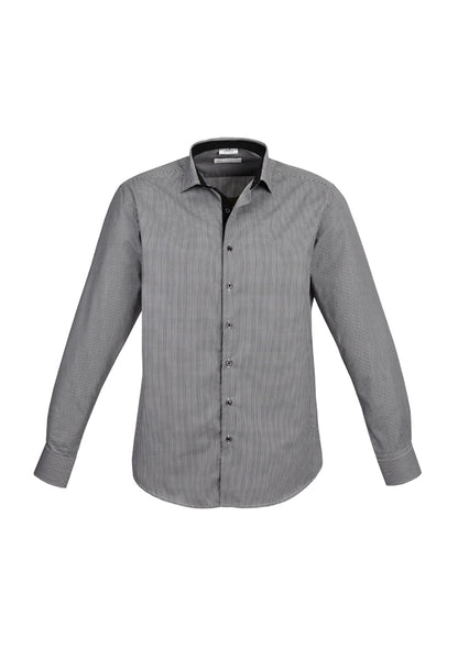 Biz Collection Mens Edge Long Sleeve Shirt   S267Ml - Star Uniforms Australia
