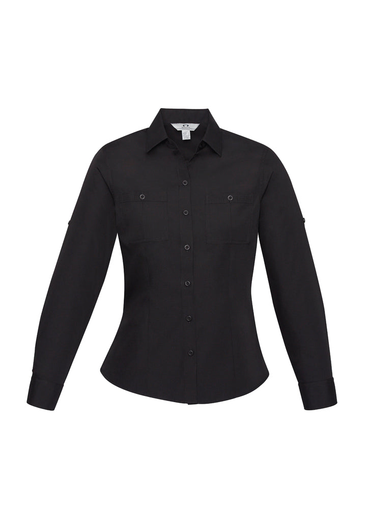 Biz Collection Ladies Bondi Long Sleeve Shirt S306LL - Star Uniforms Australia