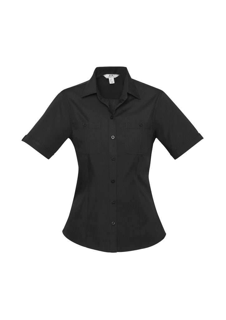 Biz Collection Ladies Bondi Short Sleeve Shirt S306LS - Star Uniforms Australia