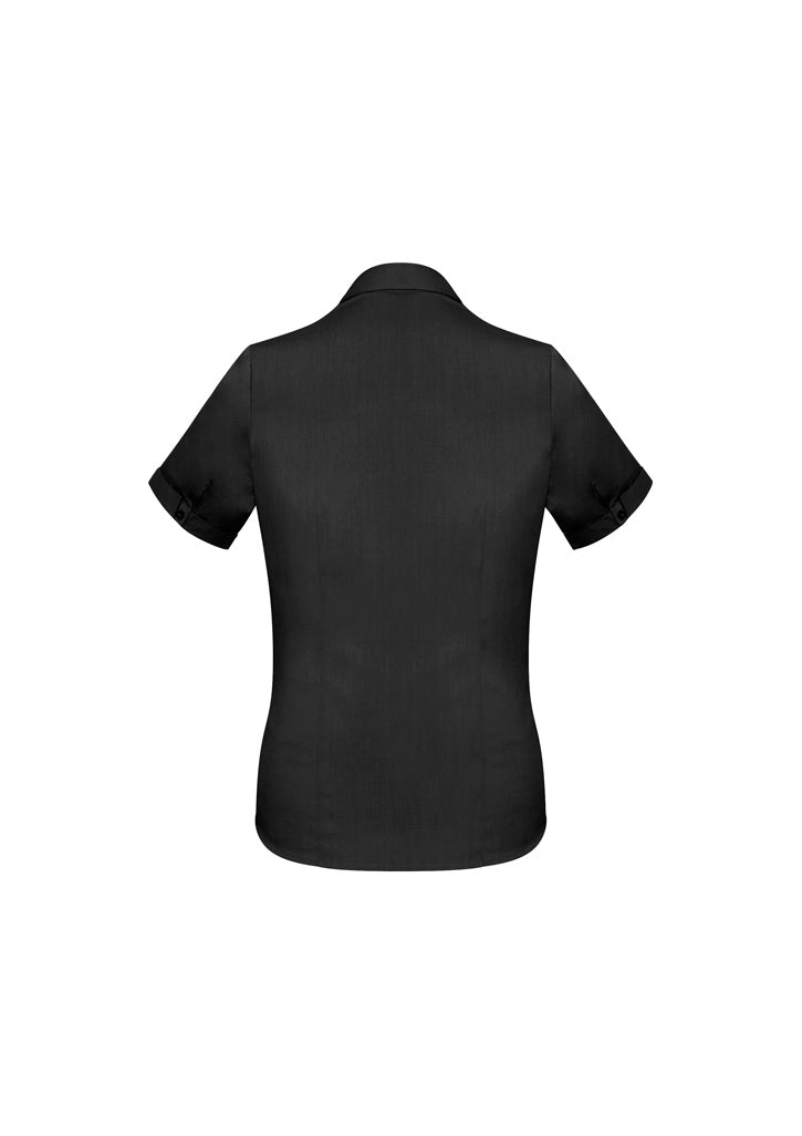 Biz care Ladies Monaco Short Sleeve Shirts   S770LS