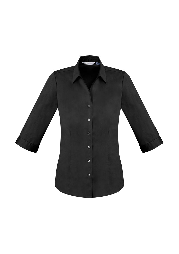 Biz Collection Ladies Monaco 3/4 Sleeve Shirt  S770LT - Star Uniforms Australia