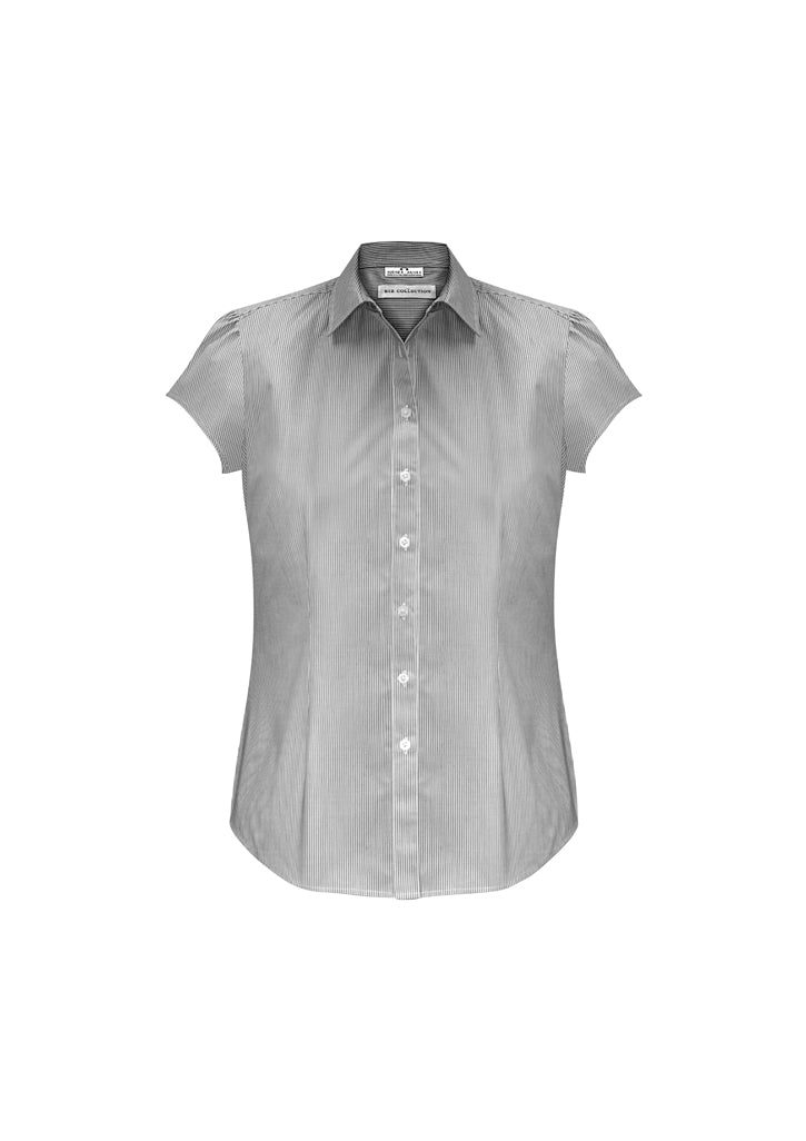 Biz Collection Ladies Euro Short Sleeve Shirt S812LS - Star Uniforms Australia