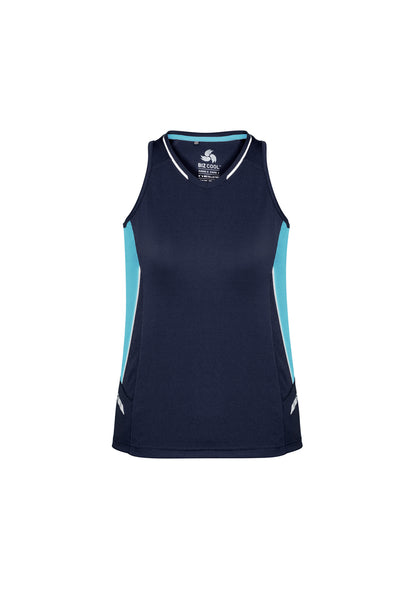 Biz Collection Ladies Renegade Singlet   Sg702L-A - Star Uniforms Australia