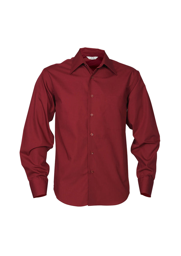 Biz Collection Mens Metro Long Sleeve Shirt   Sh714 - Star Uniforms Australia