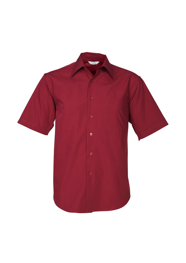Biz Collection Mens Metro Short Sleeve Shirt   Sh715 - Star Uniforms Australia