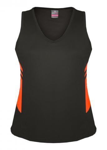 Aussie Pacific-Lady Tasman Singlets - N2111-3rd