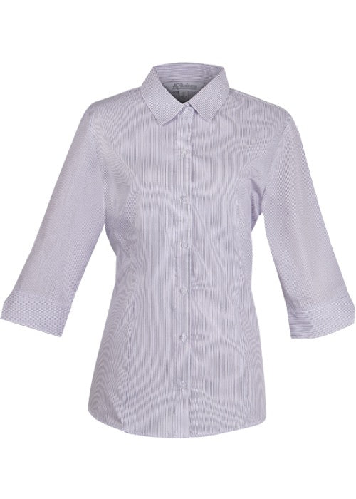 Henley Lady Shirt 3/4 Sleeve  - N2900T - Star Uniforms Australia