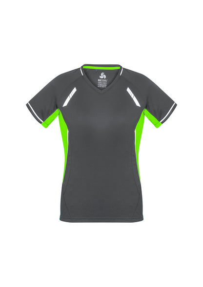 Biz Collection Ladies Renegade Tee   T701Ls - Star Uniforms Australia