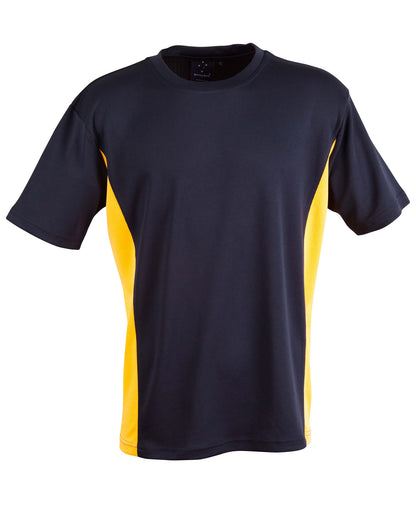 Winning Spirit- Adults' Unisex Teammate CoolDry Mesh Contrast Tee (TS12)-1