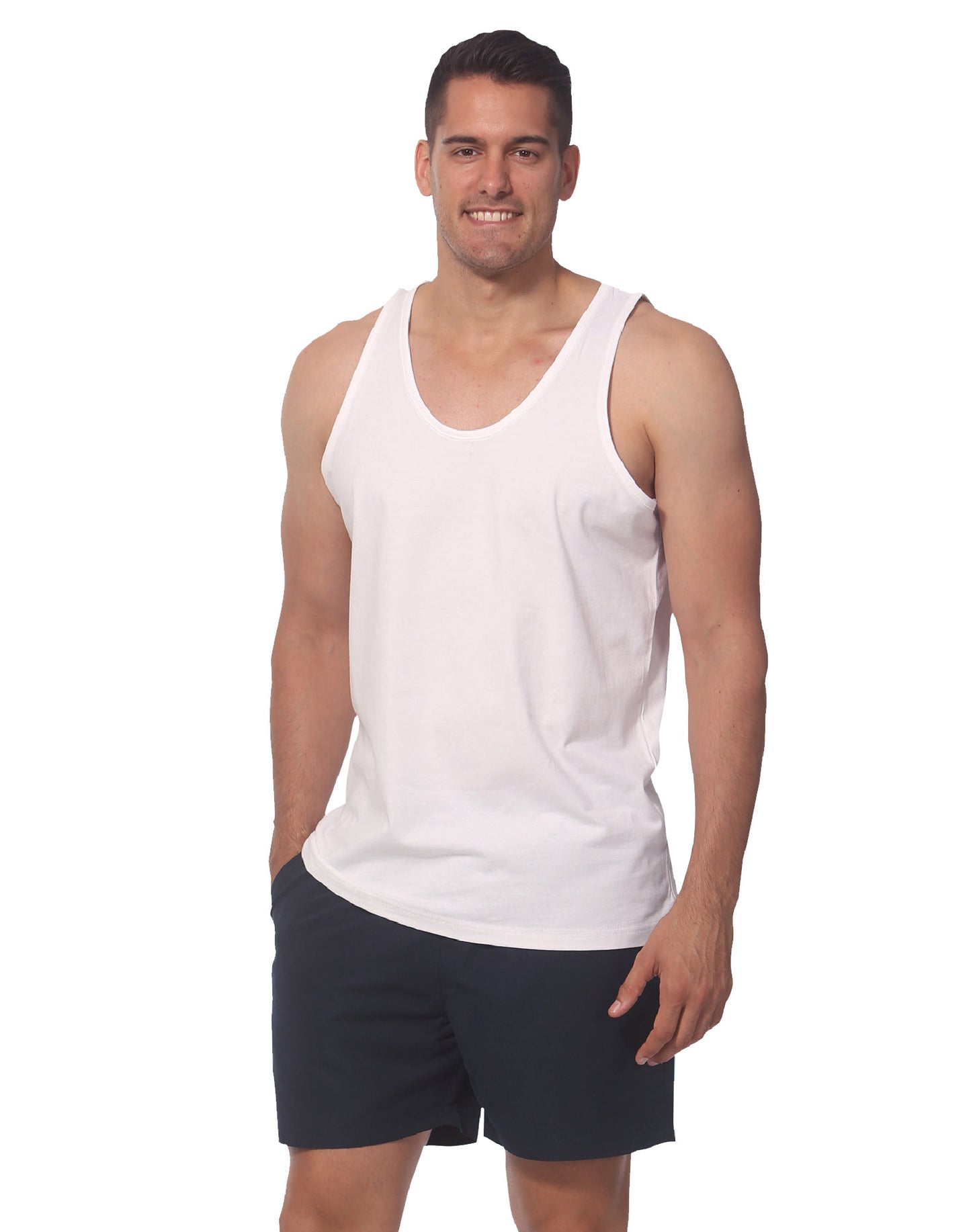 Winning Spirit- Men's Trainer's Cotton Singlet (TS18)