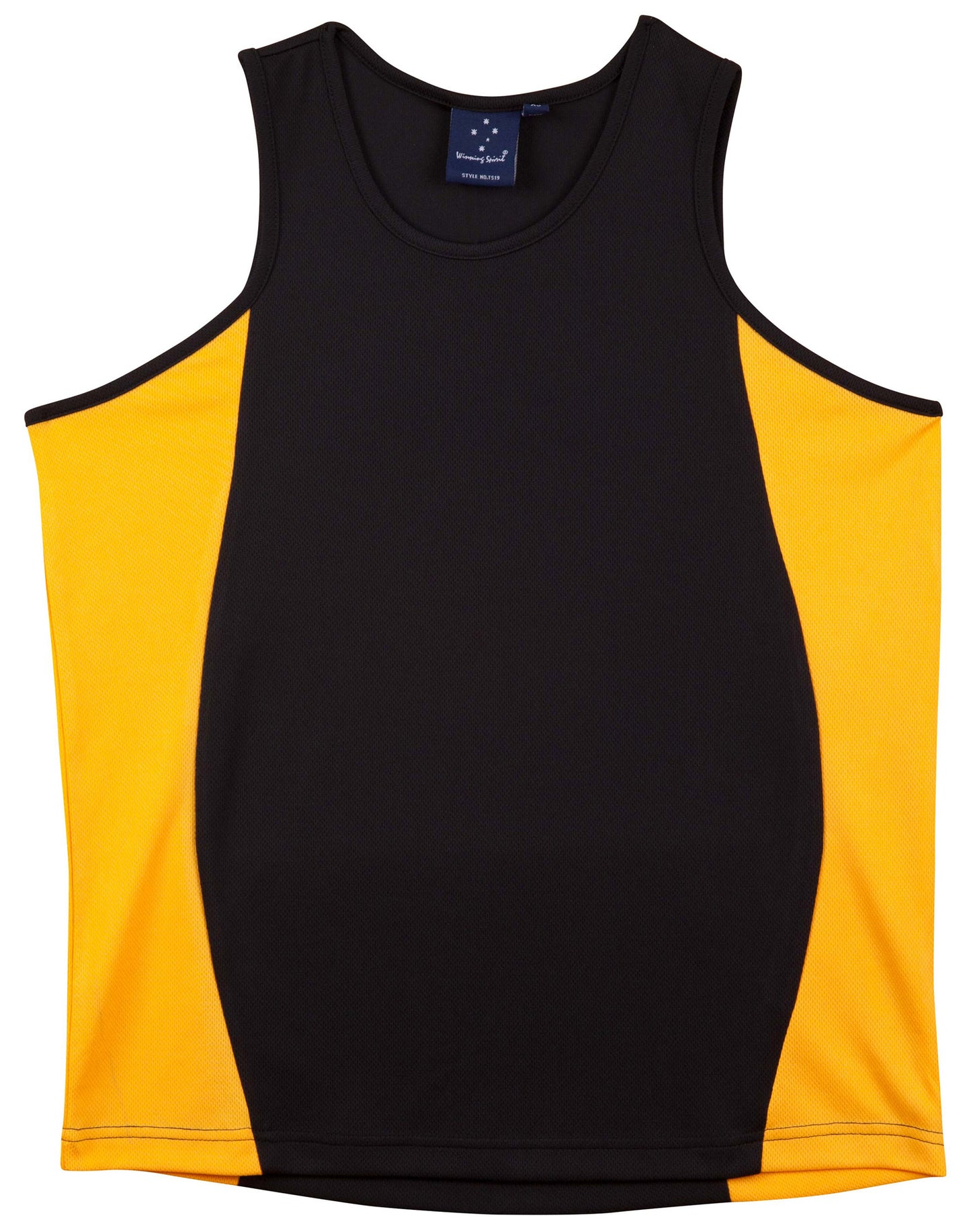 Winning Spirit- Men's Contrast CoolDry® Mesh Singlet (TS19)