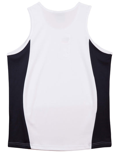 Winning Spirit- Men's Contrast CoolDry® Mesh Singlet (TS19)