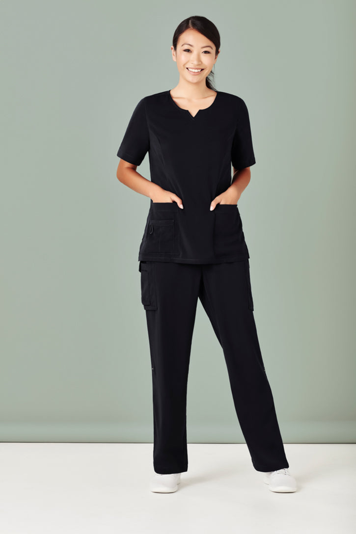 Biz care Womens Multi-Pocket Straight Leg Pant  CSP944LL - Star Uniforms Australia