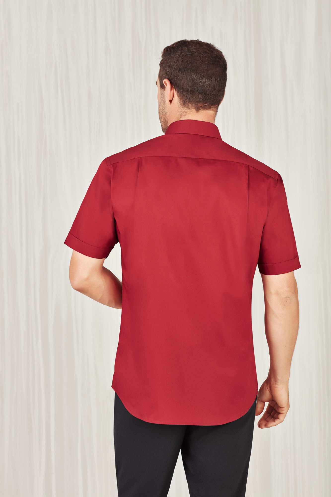 Biz care Mens Monaco Short Sleeve Shirt  S770MS - Star Uniforms Australia