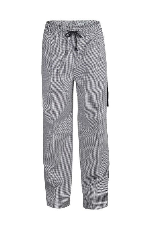 NCC Apparel-Chefs Check Cargo Pant-CP060