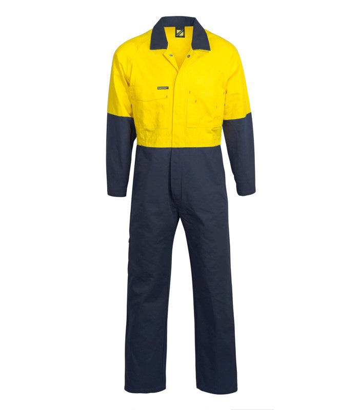 Workcraft - Hi Vis Poly/Cotton Coveralls - WC3059