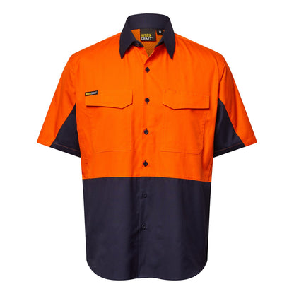 Workcraft-Ripstop S/S Vented Shirt - WS6067
