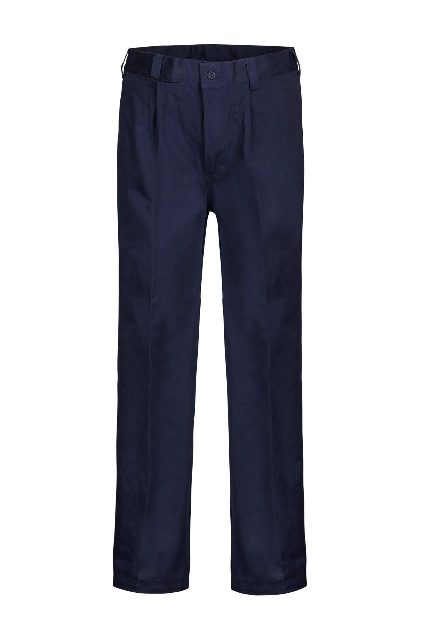 Workcraft-Single Pleat Cotton Pant-WP3041