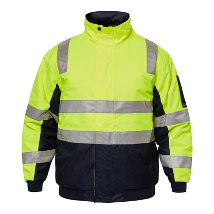 Workcraft - Hi Vis Bomber Jacket-Tape - WW9011