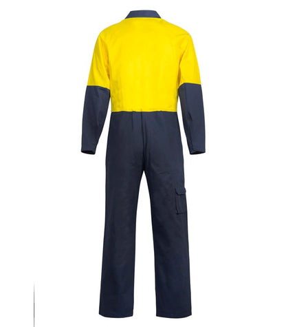 Workcraft - Hi Vis Poly/Cotton Coveralls - WC3059