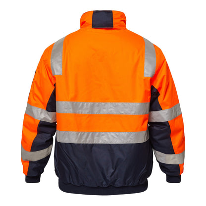 Workcraft - Hi Vis Bomber Jacket-Tape - WW9011