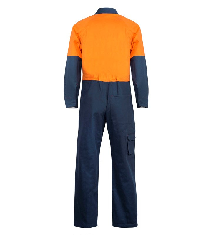 Workcraft - Hi Vis Poly/Cotton Coveralls - WC3059