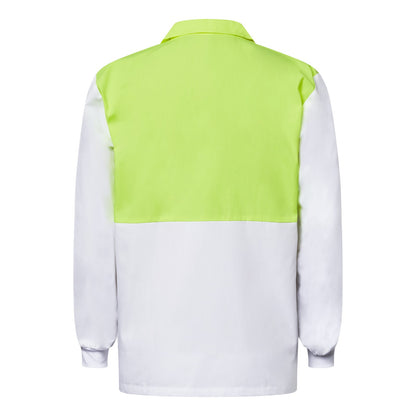 Workcraft-Jacket Shirt L/S Rib Cub&Neck Inser-WS6069