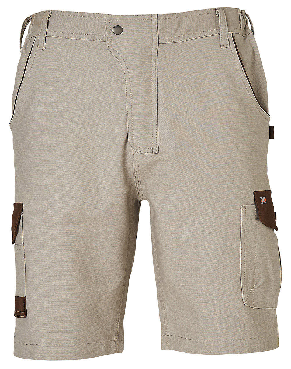 Winning Spirit-Mens Stretch Cargo Work Shorts With Panel Treatments-WP23