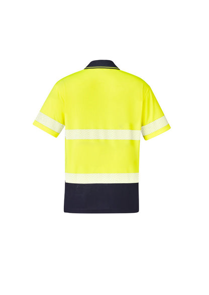 Syzmik Unisex HI VIS Segmented S/S Polo - Hoop Taped ZH535 - Star Uniforms Australia