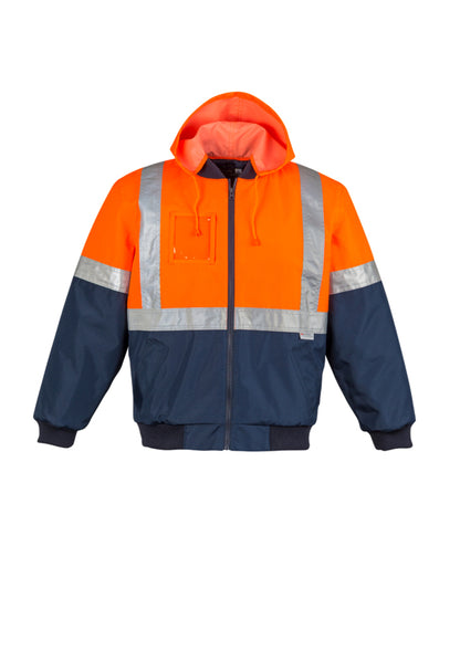 Syzmik MENS HI VIS QUILTED FLYING JACKET   ZJ351 - Star Uniforms Australia