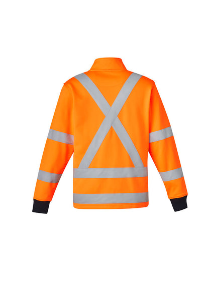 Syzmik UNISEX HI VIS X BACK RAIL JUMPER   ZT660 - Star Uniforms Australia